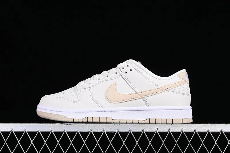 All categories Nk SB Dunk series Nk SB Dunk Low low-top sneakers Nk Dunk Low Retro "Sanddrift" white gold SB smashed backboard fashion casual sneakers DV0831-003